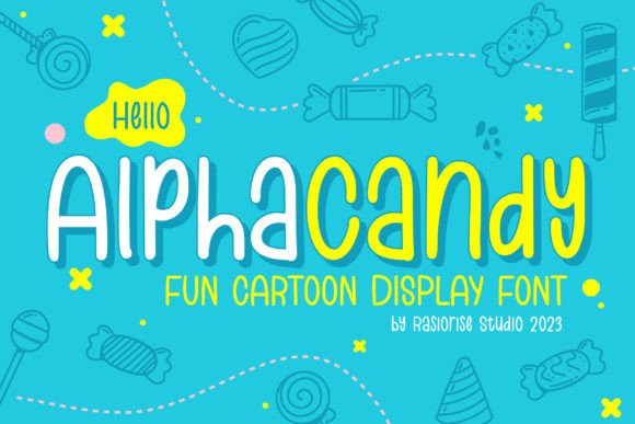 Alpha Candy: A Sweet Display Font for Business Branding