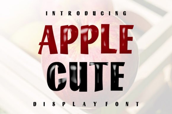 Apple Cute: A Designer’s Take on This Playful Display Font
