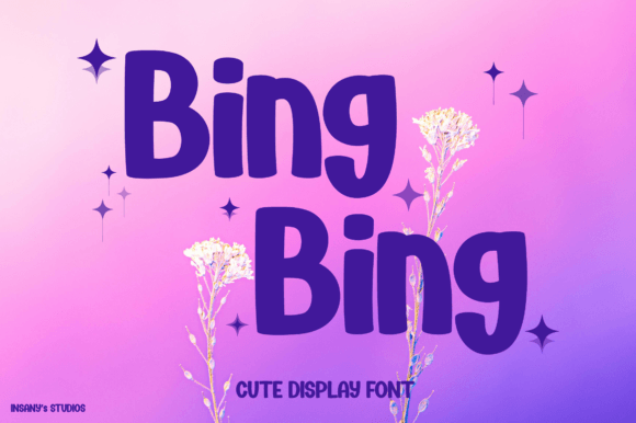 Bing Bing: A Quirky Display Font for Modern Editorial Design