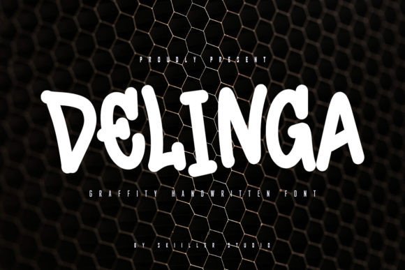 Delinga: A Graffiti Font That Brings Playful Energy to Brand Design