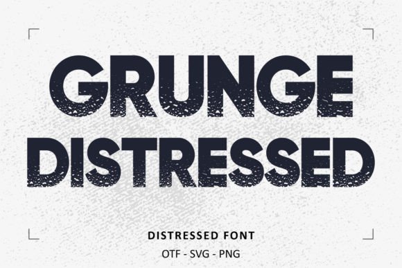 Distressed Font: A Bold Choice for Business Branding