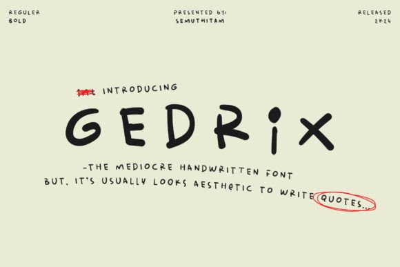 Gedrix Font: A Web Designer’s Honest Review for Digital Branding