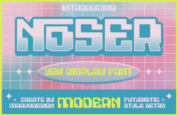 How Noser Brought Modern Y2K Vibe to a Boutique Brand Identity