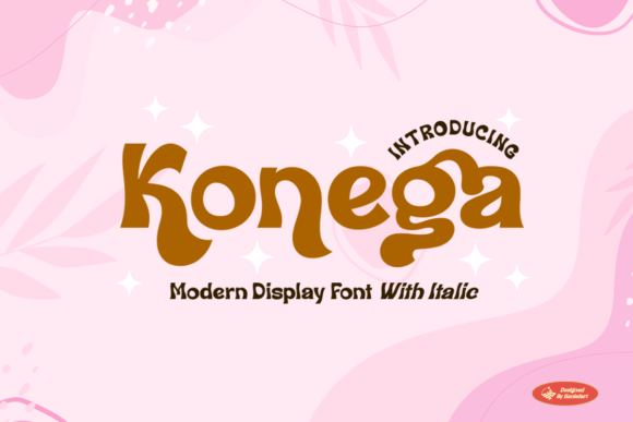Konega: A Modern Display Font for Bold Digital Branding