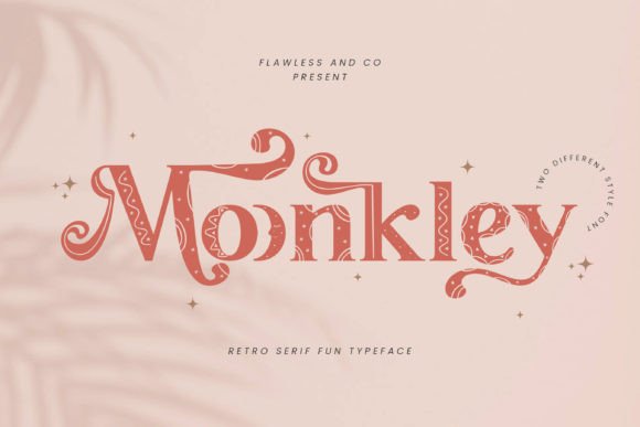 Moonkley: A Retro Serif Typeface That Elevates Small Business Branding