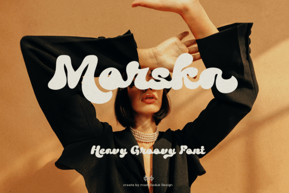Morska: A Retro-Inspired Display Font for Crafters and Product Designers