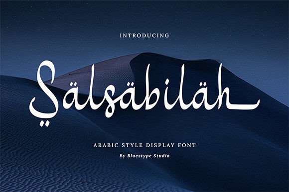 Salsabilah: Elevating Web Design with Arabic-Inspired Typography