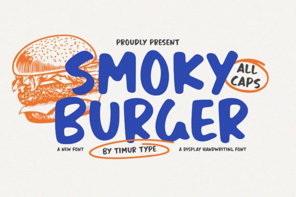 Smoky Burger: A Bold Display Font for Dynamic Web Design