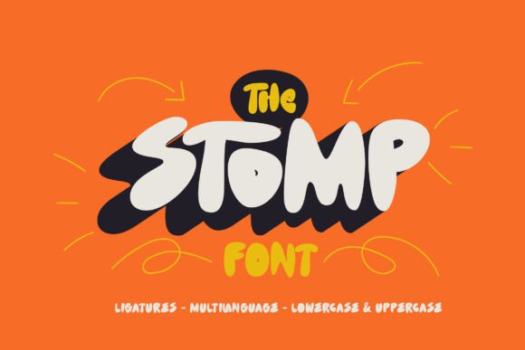 Stomp: A Playful Display Font That Boosts Brand Personality