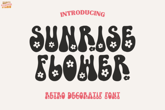 Sunrise Flower Font: A Web Designer’s Review of This Vintage-Inspired Display Typeface