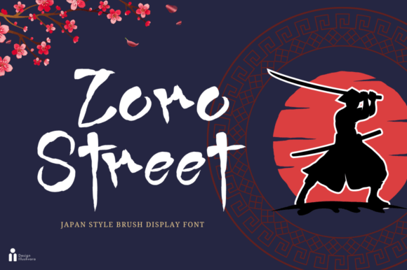 Zoro Street Font: Elevate Your Brand with Japanese-Inspired Style